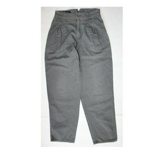 Men's Zeppelin Gray Pleated Pants, Waist: 28", Inseam: 30.5"